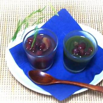 「冷やしぜんざい」