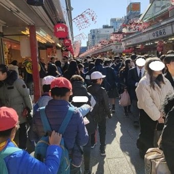 社会科見学で浅草へ