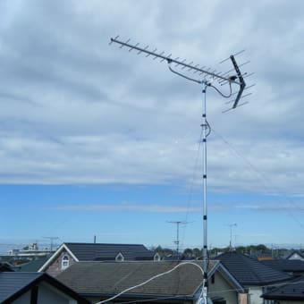 千葉県野田市　地デジアンテナ工事