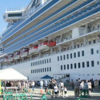 「ダイアモンド・プリンセス号」が金沢に