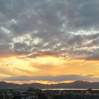 秋の日は釣瓶おとし