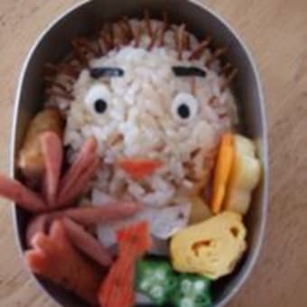 パパの顔弁当