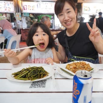 4歳娘とシンガポール旅行⑤　ホーカースとプールとゼルダ