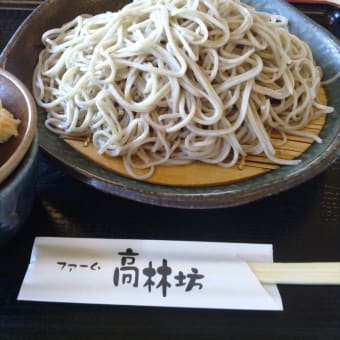 たまには蕎麦　那須塩原の【高林坊】