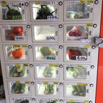 自販機でメロン
