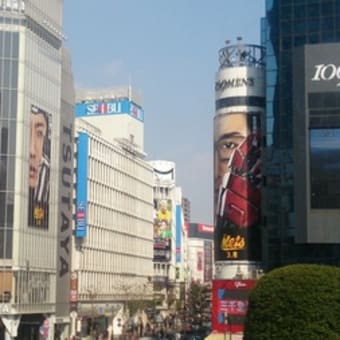 渋谷スクランブル交差点♪