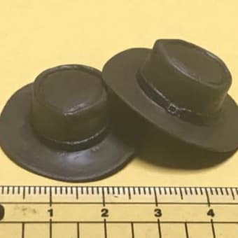ウエスタンハットの俳優別の個性的な形　The characteristic brim shape of Actor’s western hat