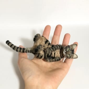 キジトラ猫🐾羊毛フェルト