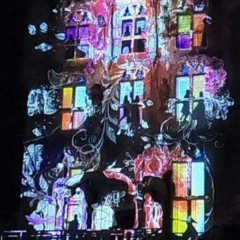 ハウステンボス　夜の噴水ショー