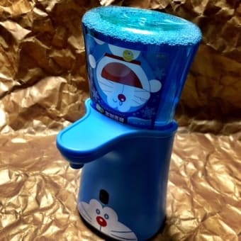 【可愛い！】ドラえもんノータッチ泡ハンドソープを買いました♪