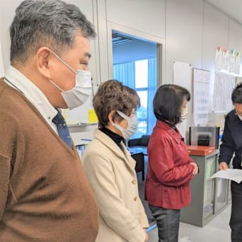 14日に市へ申し入れ