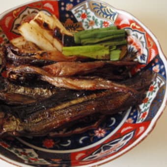 柳葉魚蕎麦を喰らう