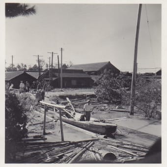 たかはまアーカイブス『　昭和２８年　台風１３号による高潮』