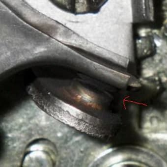 ６５０ＲＳ　Ｗ３　点火系メンテナンス　ポイントを磨く