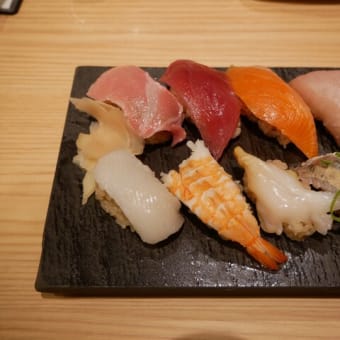 東京で握り寿司