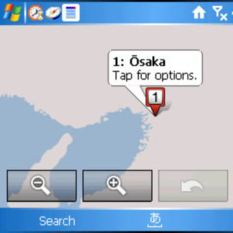 X01HTでGoogle Map