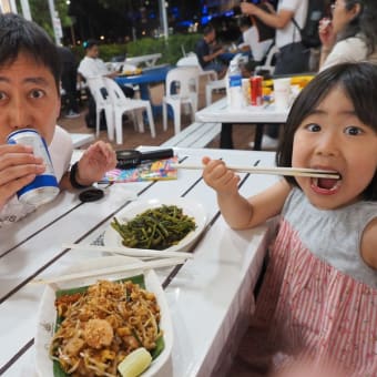 4歳娘とシンガポール旅行⑤　ホーカースとプールとゼルダ