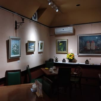 宇野昭輝 日本画展『花・風景』開催中です