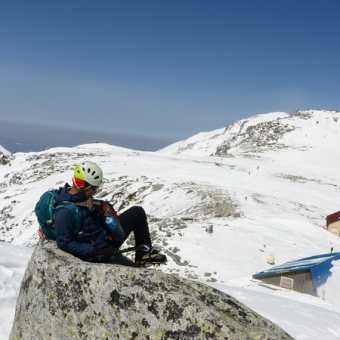 2019年3月20日 木曽駒ケ岳 快晴無風、気温5度程度で温かく