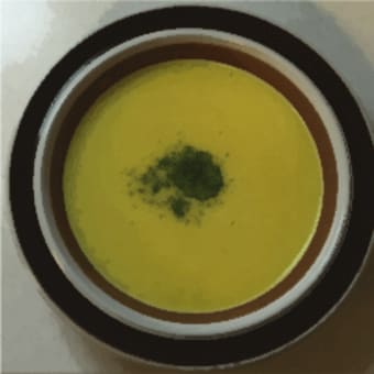 「甘々と稲妻」の「とうもろこしのスープ」