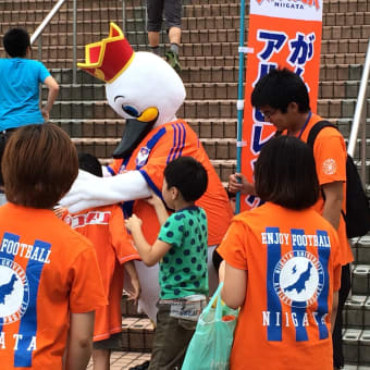アルビくんが来た～！