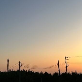 藍ケ江の海✨6月5日(木)☀️ 鱗雲☁️快晴☀️夕焼け✨