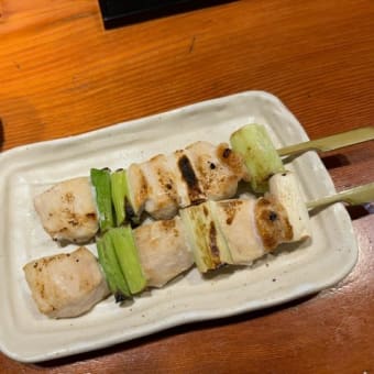 焼き鳥屋に飲みに行ってました　2024年5月9日