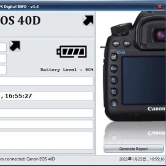 Canon EOS 40Dを中古で買った話