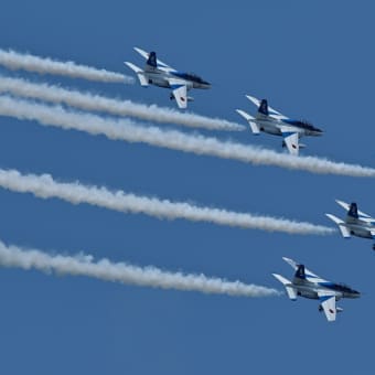 ブルーインパルス基地上空訓練（2025.07.07）