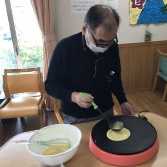 クレープ作り