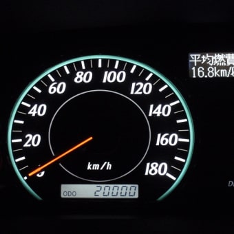 ２００００キロです！