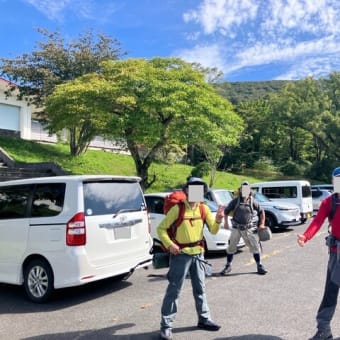 烏帽子山、比婆山、池の段、立烏帽子山、吾妻山　　大膳原野営場テント泊⛺️