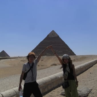 エジプトIN。　ベリーフェスエントリー？！　GIZAピラミッド
