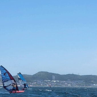 真夏のような津久井浜・・・。