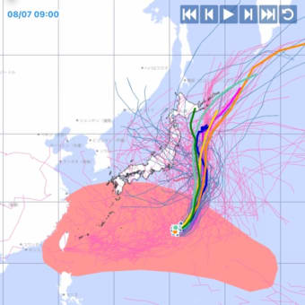 【台風5号】生まれました。注目、注意、警戒しつつ「おめでとう」とも言いたいです。