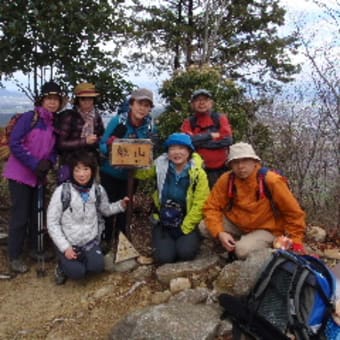 2014年3月22日　湖南・繖山　坂上田村麻呂、聖徳太子から近江商人まで　史跡見て歩き