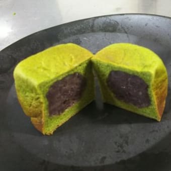 抹茶あずきパン