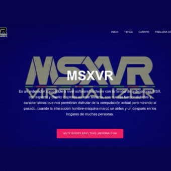 ラズパイダでMSXVR紹介