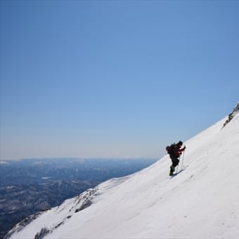 芦別岳　新道コース　2014年4月20日