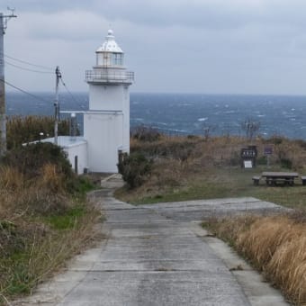 見島発　二月 時化の海