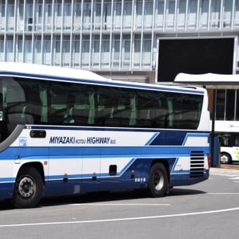 今日もがんばる宮崎交通のバス（２０２３年３月２７日）　