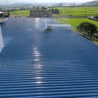 某工場屋根塗り替え工事