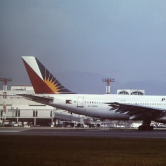 １９９２年８月 福岡空港 フィリピン航空 AirbusA300