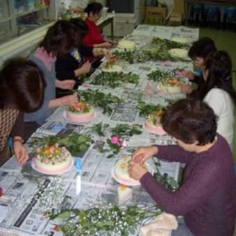 看護師さん花教室