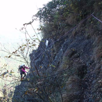 妙義山　表妙義山縦走と裏妙義山縦走