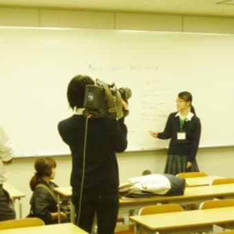 今朝のNHK『おはよう日本』放送。高校で初、「gacco」の大学講座を用いた反転授業をご紹介頂きました。
