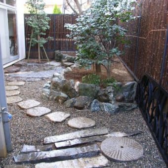 和の雰囲気のお庭づくり