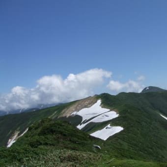 NO１１門内岳・地神山　　NO１２北股岳