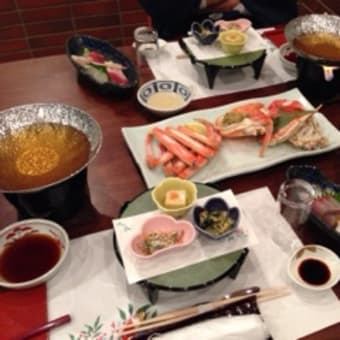 カニを食べに出石へ