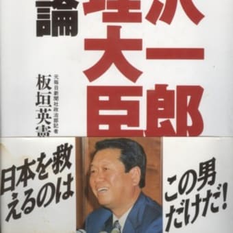 ◆『小沢一郎総理大臣待望論』(1994年11月1日刊)第６章　日本を救えるのは小沢一郎しかいない　あとがき